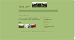 Desktop Screenshot of nealsdairy.com